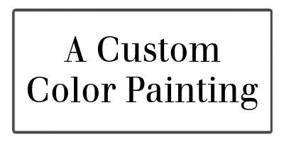 a custom color painting