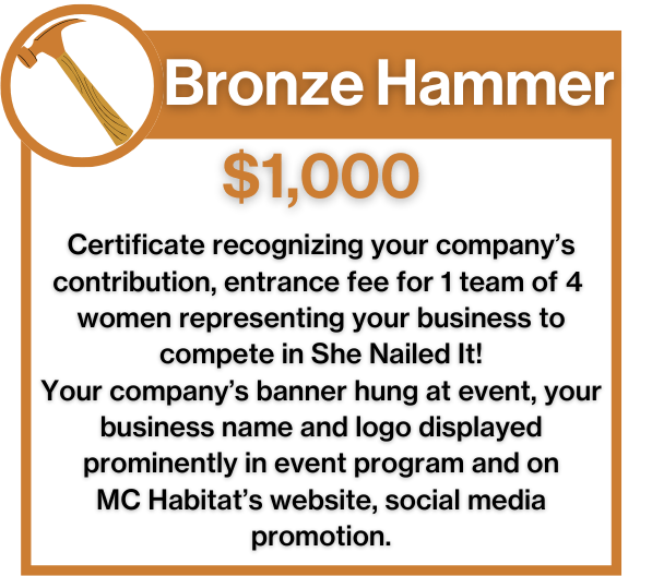 bronze hammer sponsor