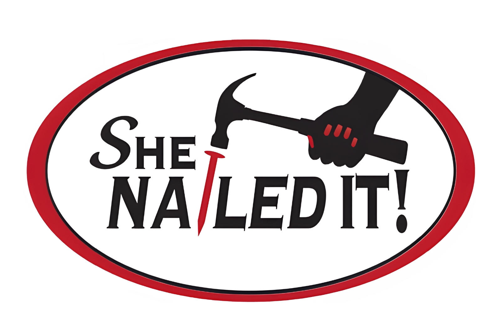 she nailed it logo upscaled fixed