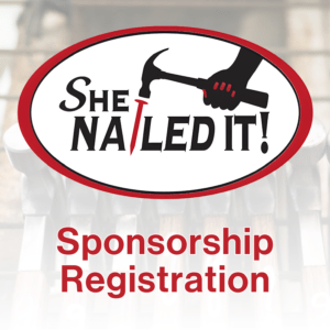 she nailed it! sponsorship registration