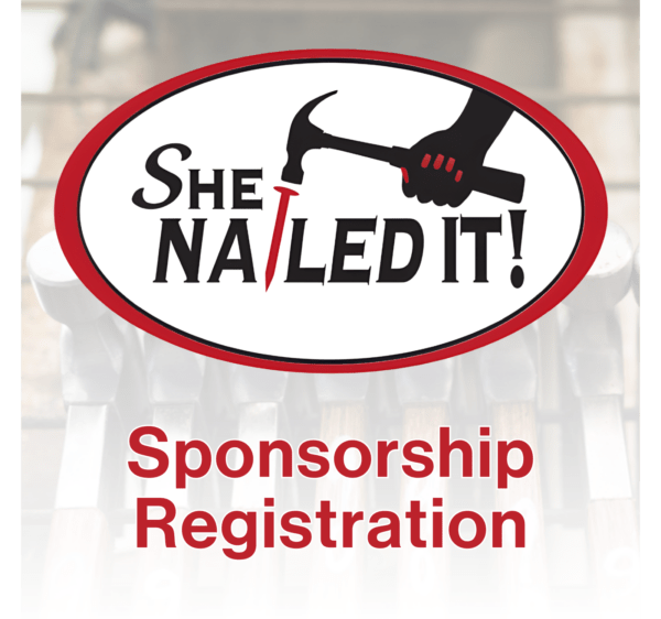 she nailed it! sponsorship registration