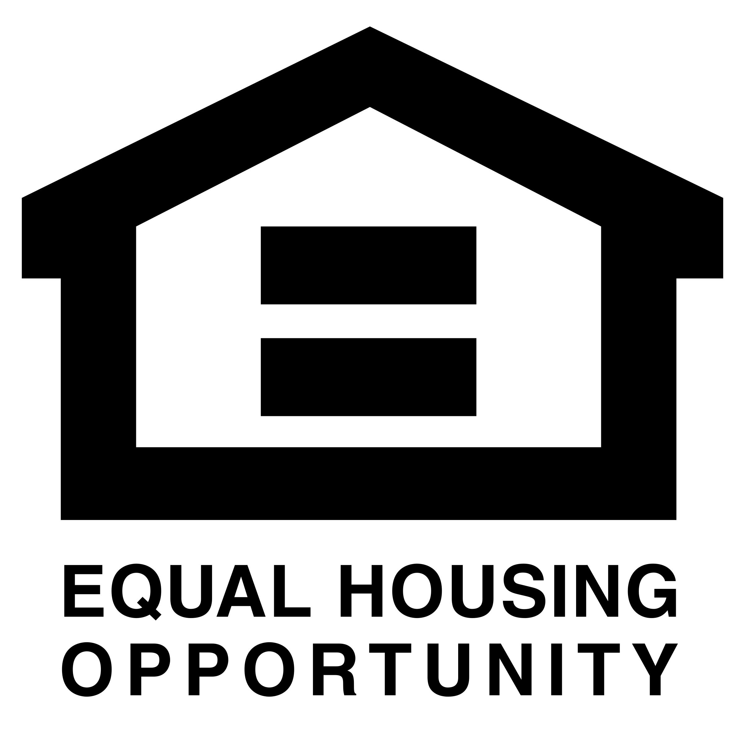 equal housing opportunity logo png transparent